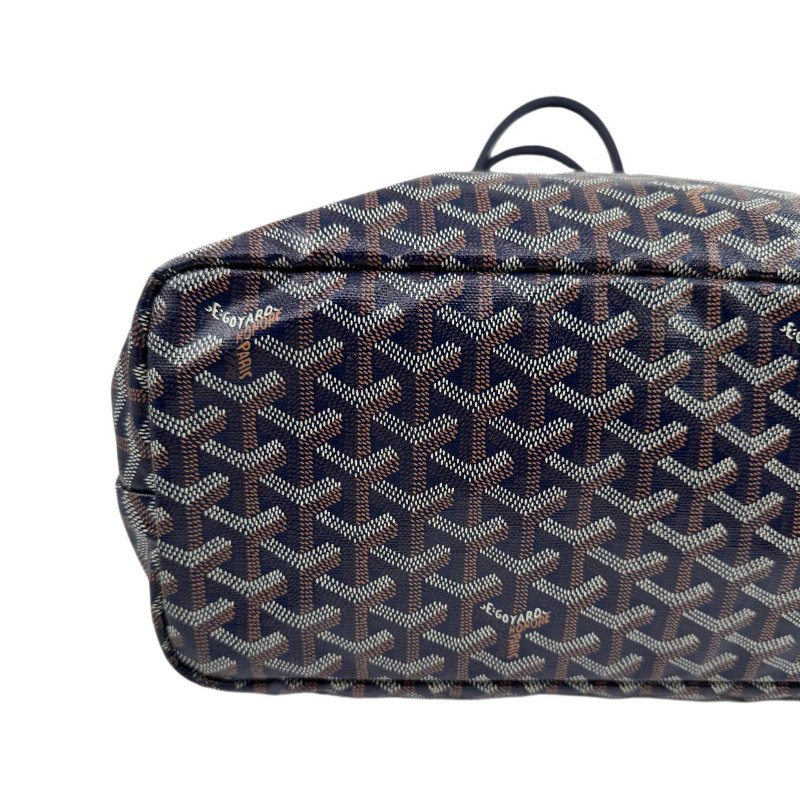 【2033】戈雅 GOYARD TOTE 藍色托特包手提包 中號-6