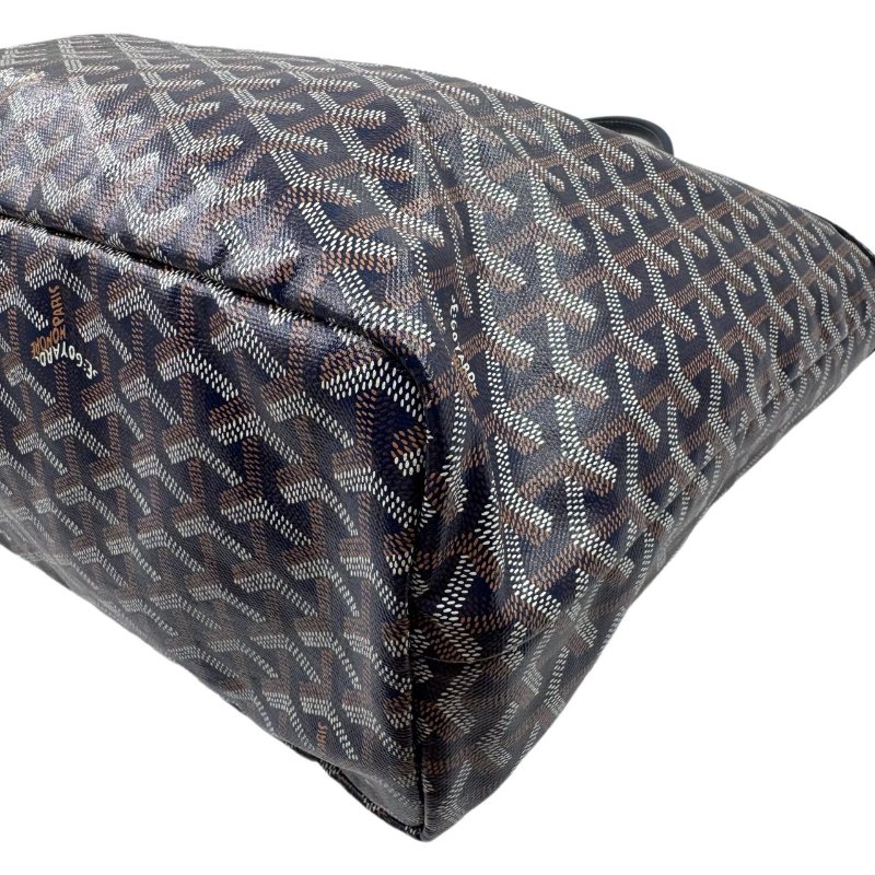 【2033】戈雅 GOYARD TOTE 藍色托特包手提包 中號-11