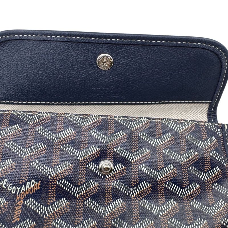 【2033】戈雅 GOYARD TOTE 藍色托特包手提包 中號-12