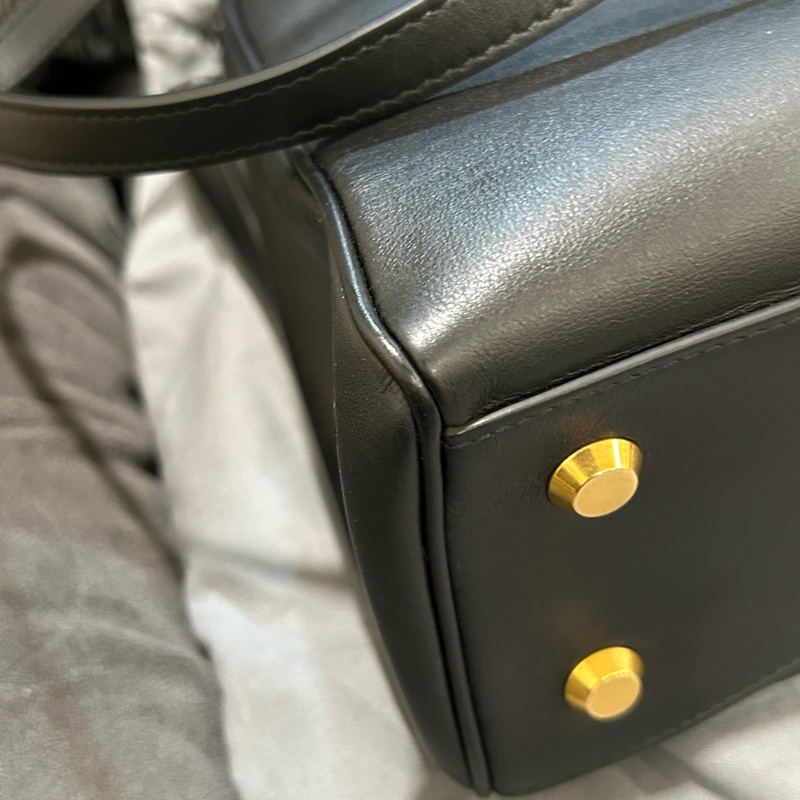 ✨Balenciaga radio 黑金 中號 台灣購證-13