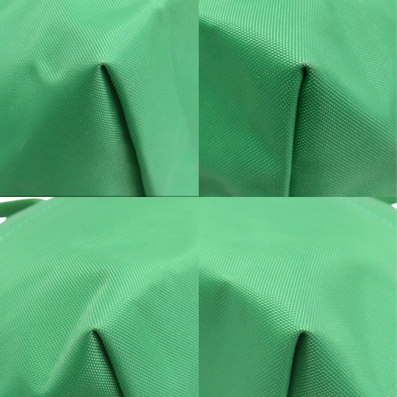 Longchamp 瓏驤 綠色 尼龍帆布 手提包-7