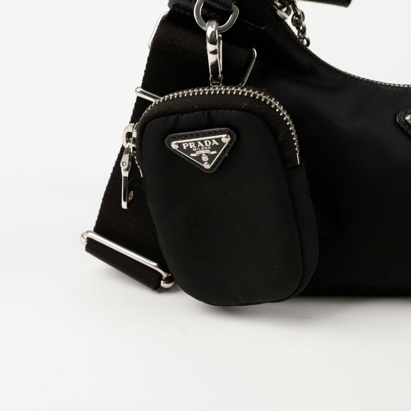 PRADA 1BH204 復刻版多功能單肩斜背包-2