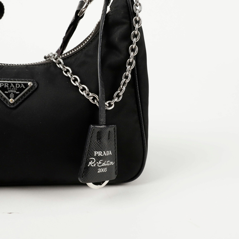 PRADA 1BH204 復刻版多功能單肩斜背包-3