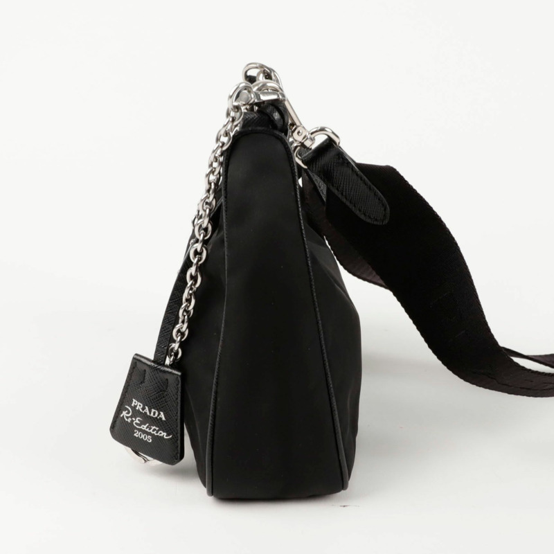 PRADA 1BH204 復刻版多功能單肩斜背包-4