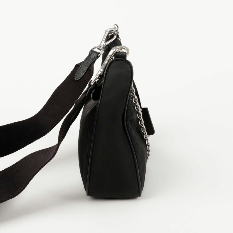 PRADA 1BH204 復刻版多功能單肩斜背包-6