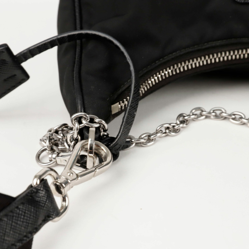 PRADA 1BH204 復刻版多功能單肩斜背包-8