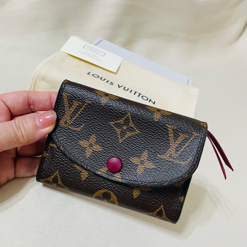 LV 老花零錢包-7