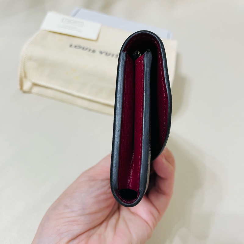 LV 老花零錢包-11