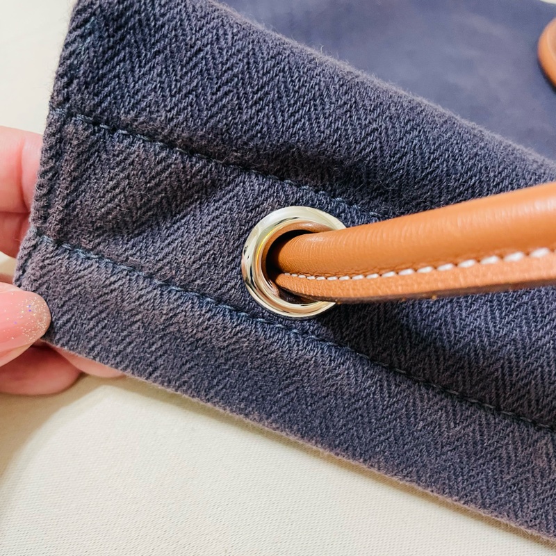 Hermes Aline 帆布馬伕包-27