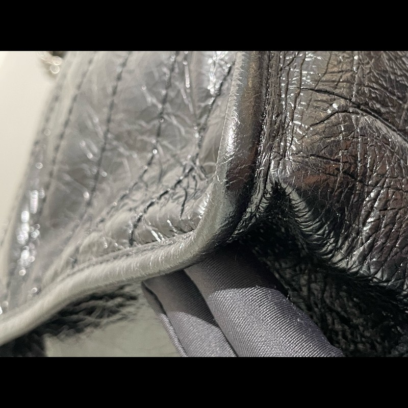 YSL Niki中號 黑色銀鏈 肩背包-13