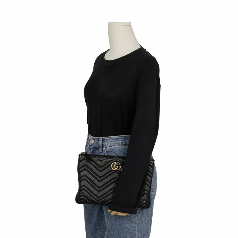 GUCCI GG Marmont 手拿包 525541-11