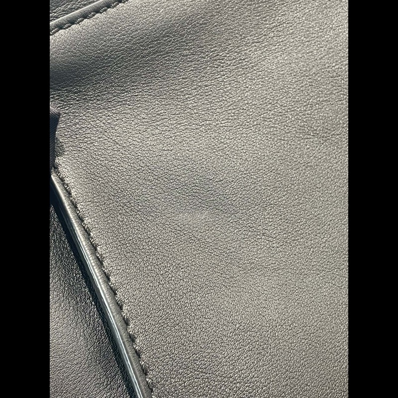 FENDI Peekaboo中號 黑金 手提包肩背包-25