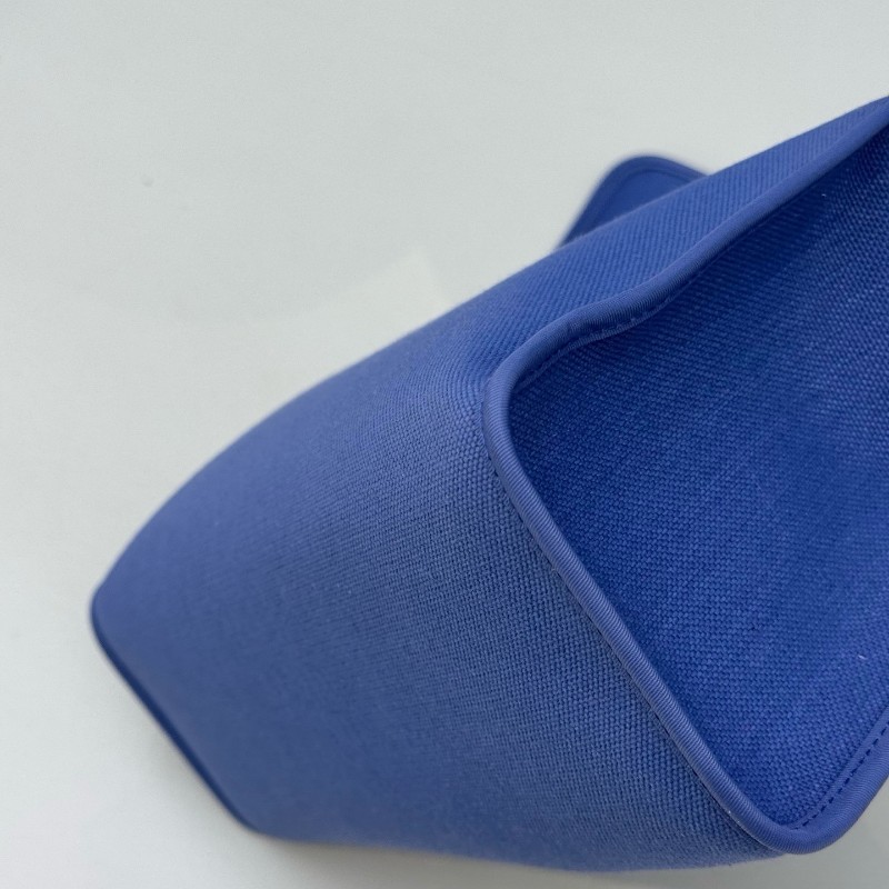 Hermes herbag31藍色拼馬鞍紅肩背包-7