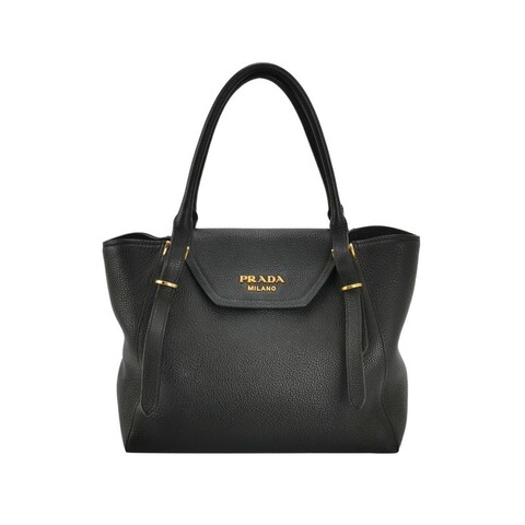 Prada 牛皮黑色手提包肩背包