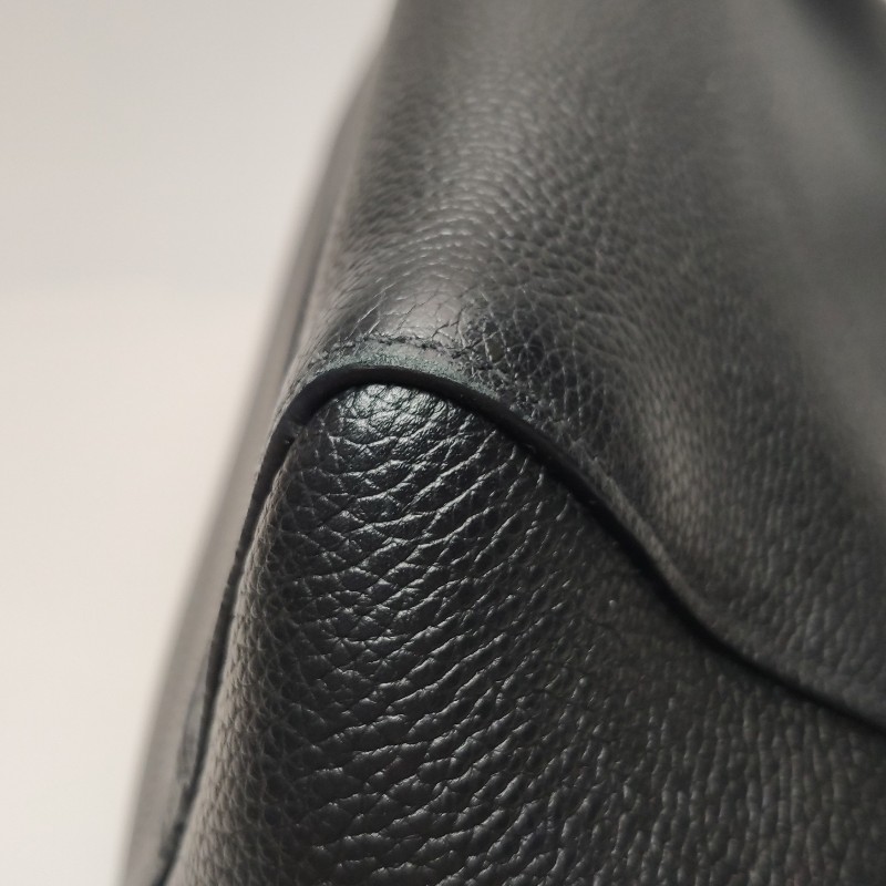 Prada 牛皮黑色手提包肩背包-6