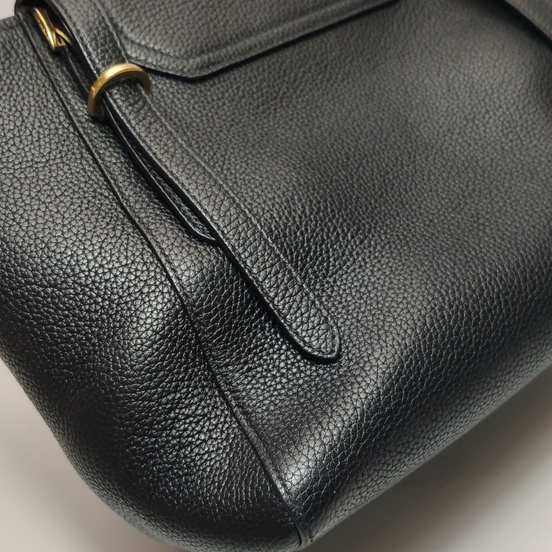 Prada 牛皮黑色手提包肩背包-8