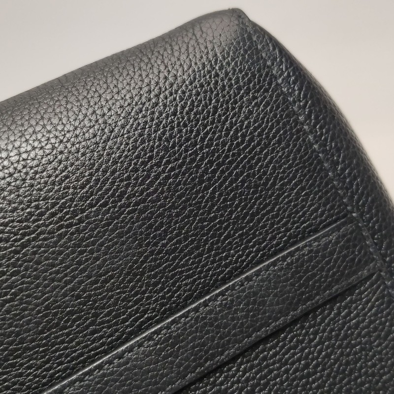 Prada 牛皮黑色手提包肩背包-11