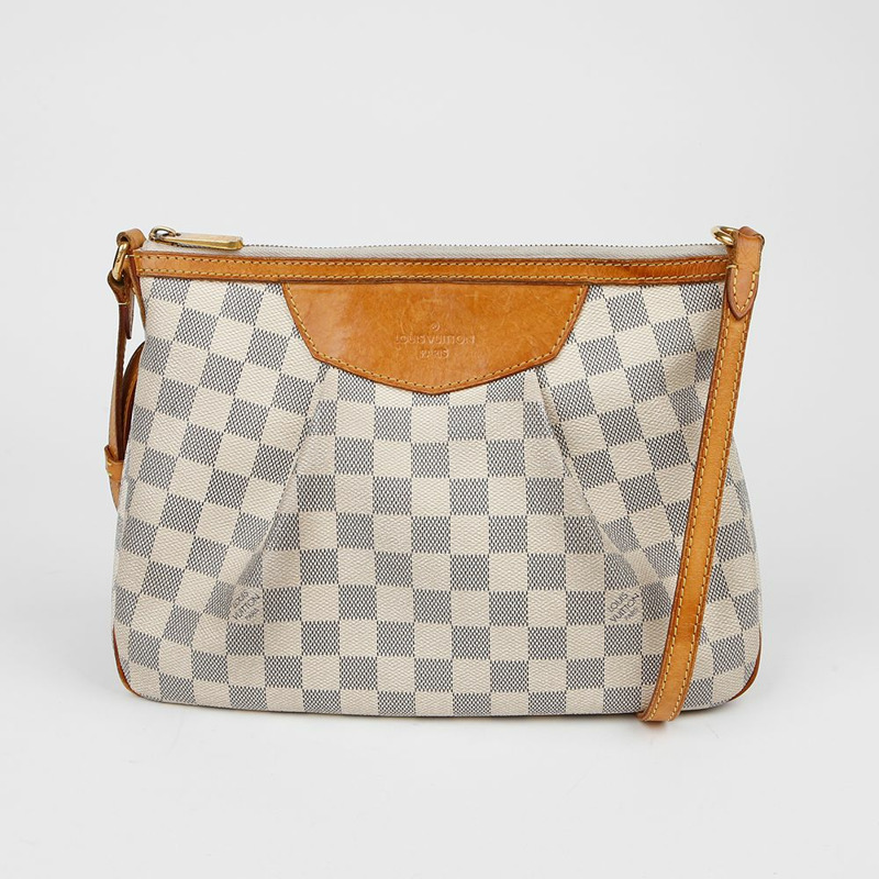 LOUIS VUITTON N41113 Siracusa PM 單肩斜背包-0