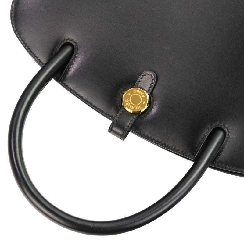 愛馬仕 Dalvie MM 手提包，Box 小牛皮，黑色，E 字印記，女士款-5