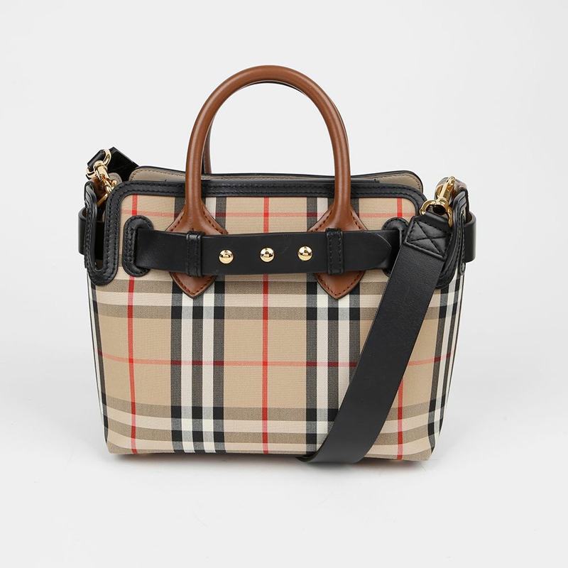 BURBERRY 三扣腰帶嬰兒手提單肩包 8021274-1