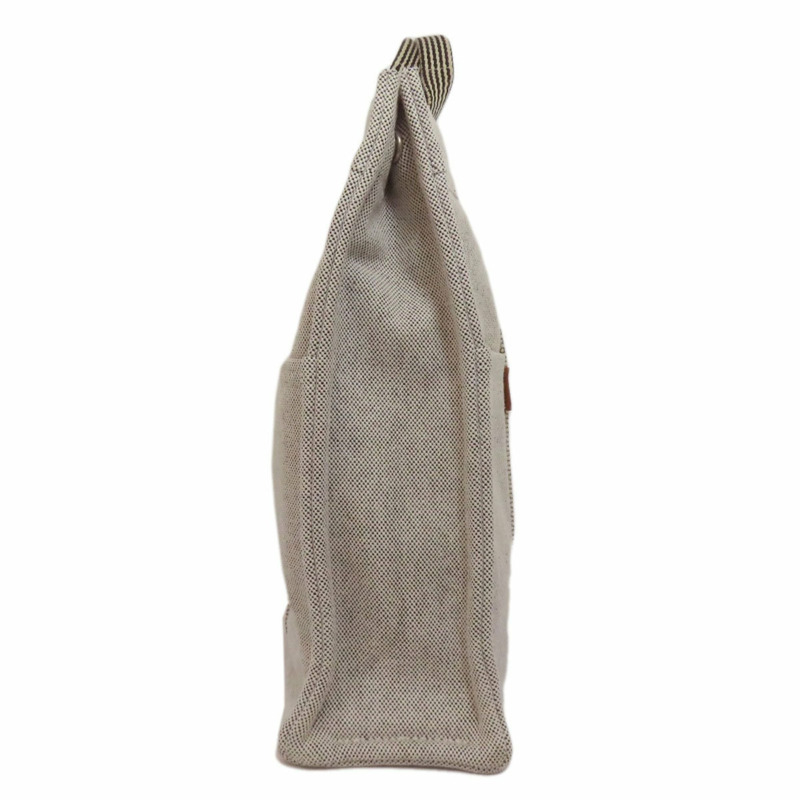 愛馬仕新款四趾MM帆布手提包 女士-2