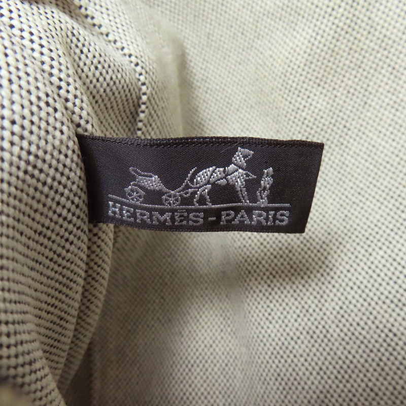 愛馬仕新款四趾MM帆布手提包 女士-5