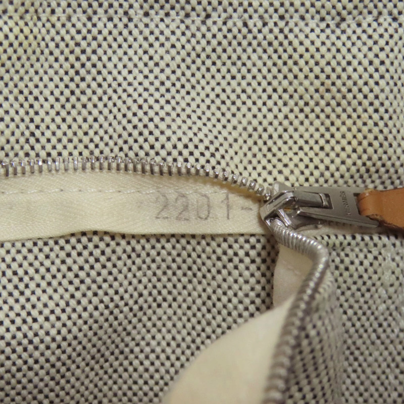 愛馬仕新款四趾MM帆布手提包 女士-7