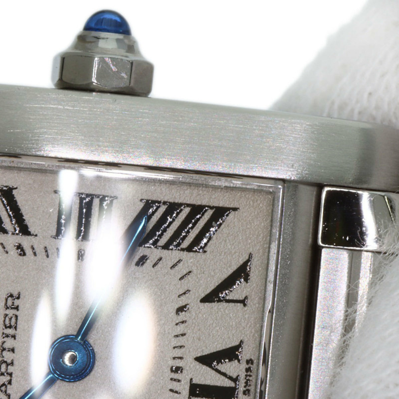 卡地亞 Tank Française W51008Q3 SM 女士精鋼腕錶-22