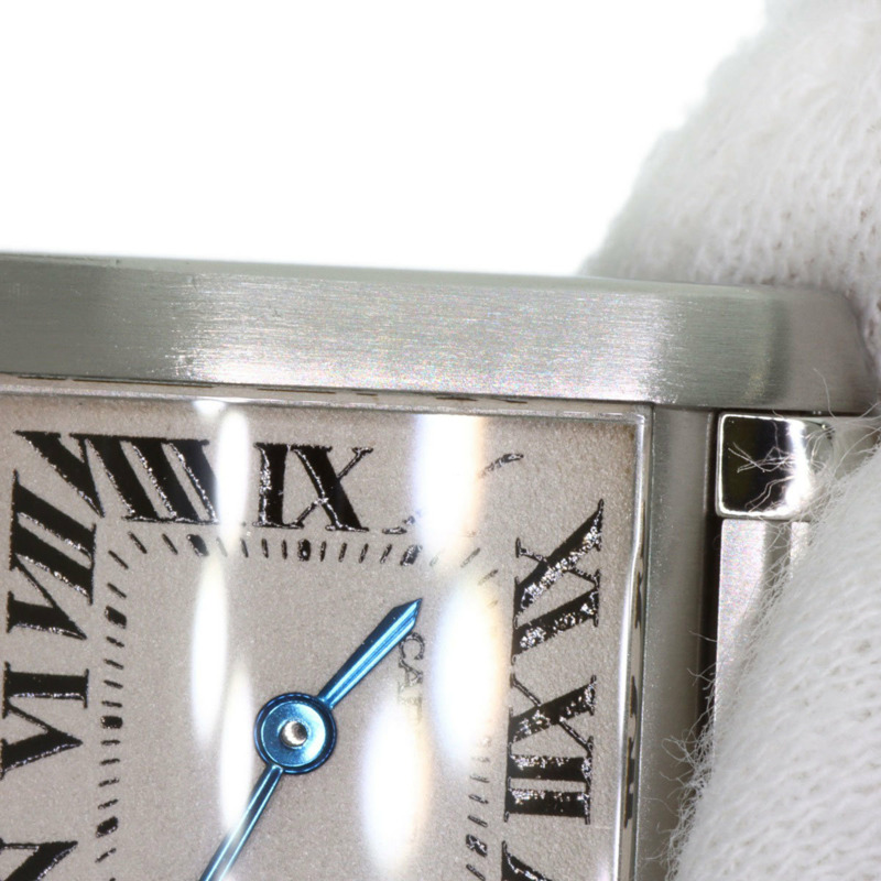 卡地亞 Tank Française W51008Q3 SM 女士精鋼腕錶-23