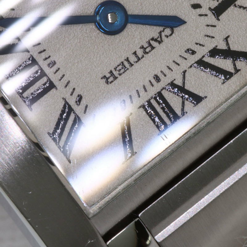 卡地亞 Tank Française W51008Q3 SM 女士精鋼腕錶-24