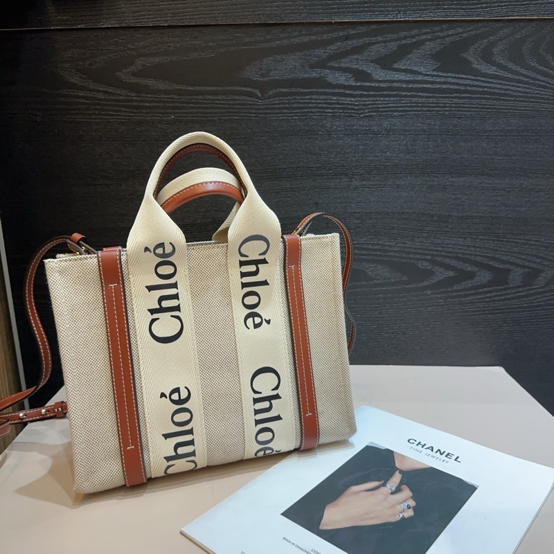 Chloe woody 手提斜背包-0