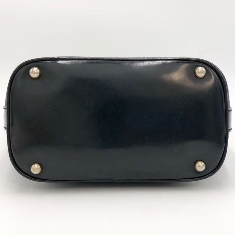 【LA LUNE】中古包 Celine黑色老花飯盒包 腋下包 側背包 單肩包 二手古董包-7