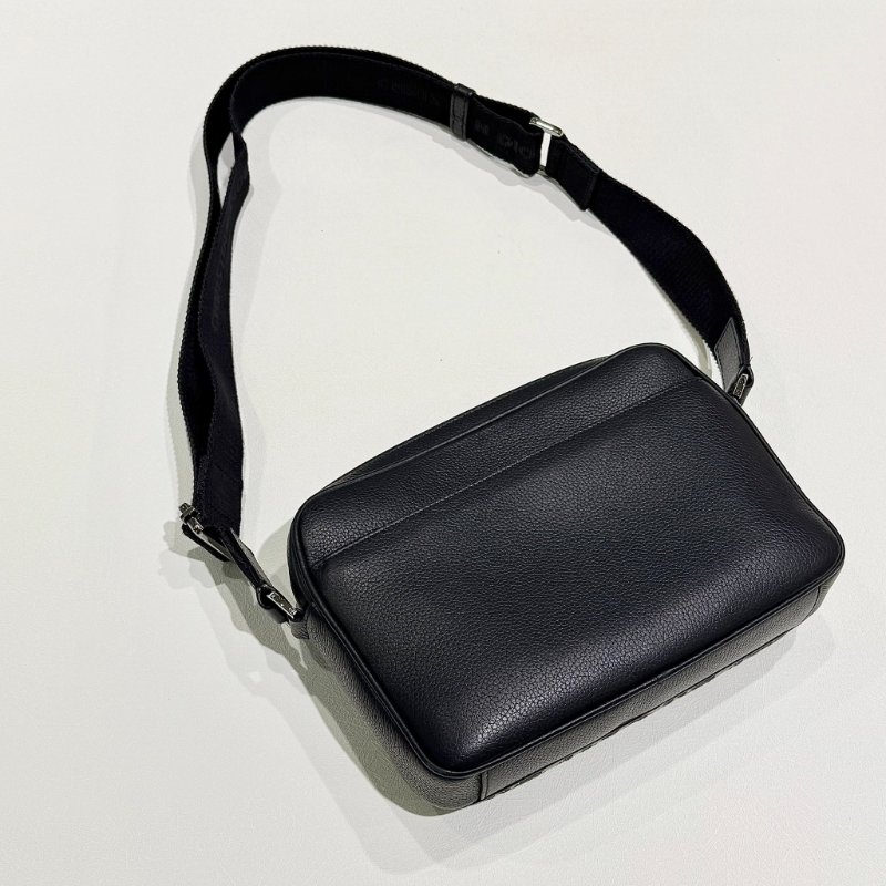 DIOR - Dior  Oblique Rider 2.0 米色緹花拉鍊郵差包-1