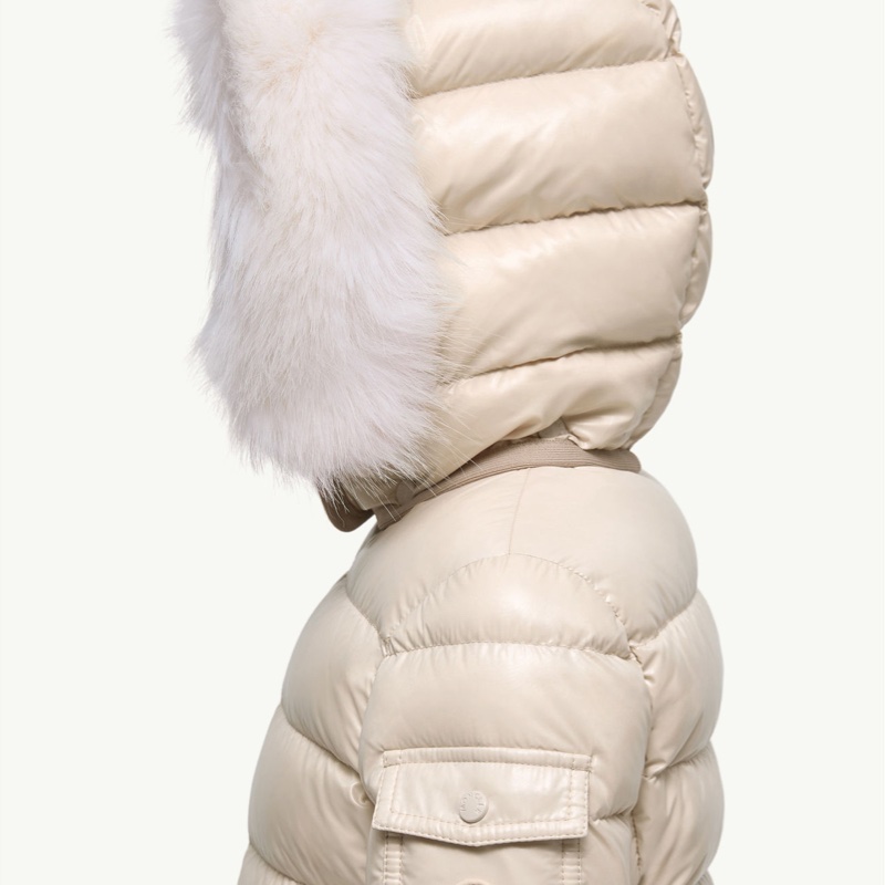 全新Moncler Badyf羽絨外套(淺米色)-2