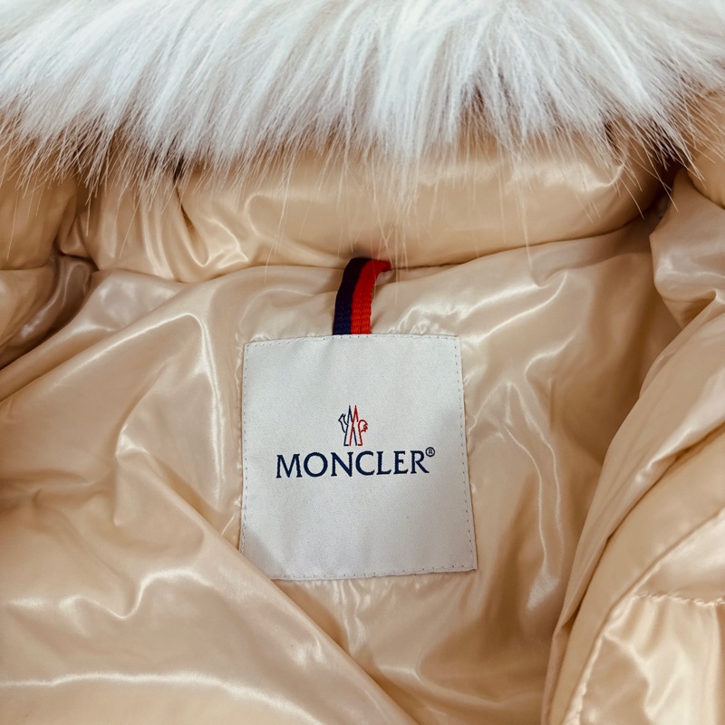 全新Moncler Badyf羽絨外套(淺米色)-7