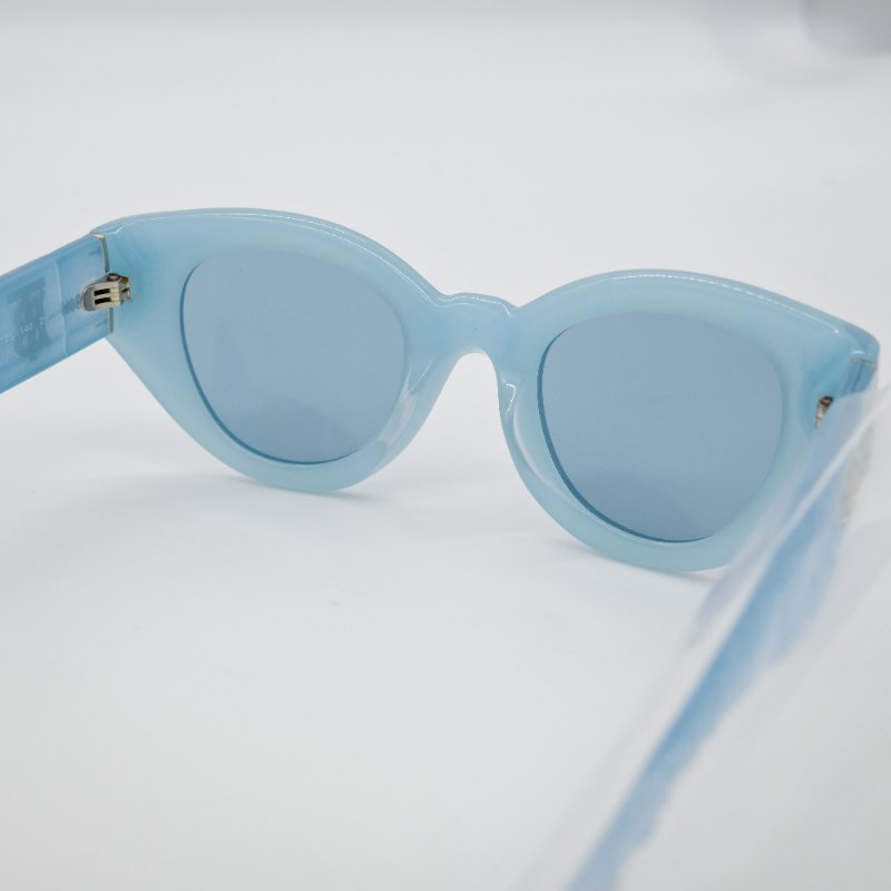 春夏必備 😎☀️Burberry 巴寶莉 BE4390 Meadow sunglasses 草甸藍 醋酸框架 太陽眼鏡 墨鏡-9