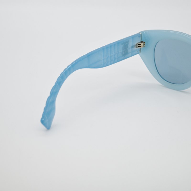 春夏必備 😎☀️Burberry 巴寶莉 BE4390 Meadow sunglasses 草甸藍 醋酸框架 太陽眼鏡 墨鏡-10