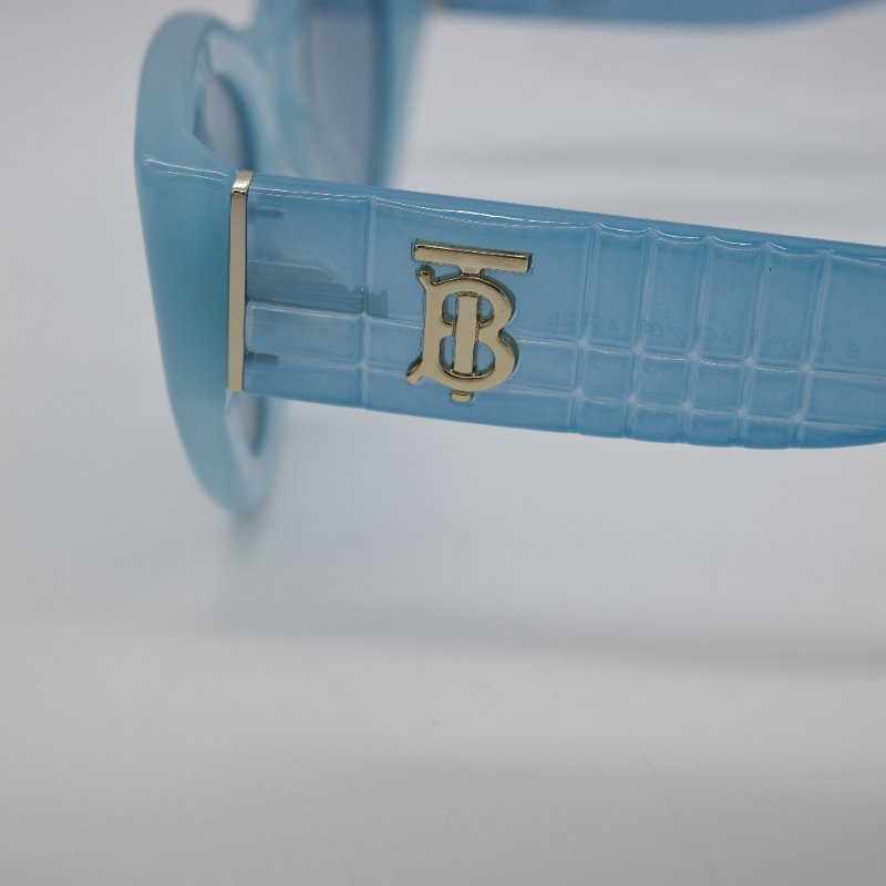 春夏必備 😎☀️Burberry 巴寶莉 BE4390 Meadow sunglasses 草甸藍 醋酸框架 太陽眼鏡 墨鏡-13
