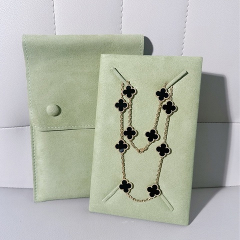 Vca梵克雅宝 黑玛瑙十花项链