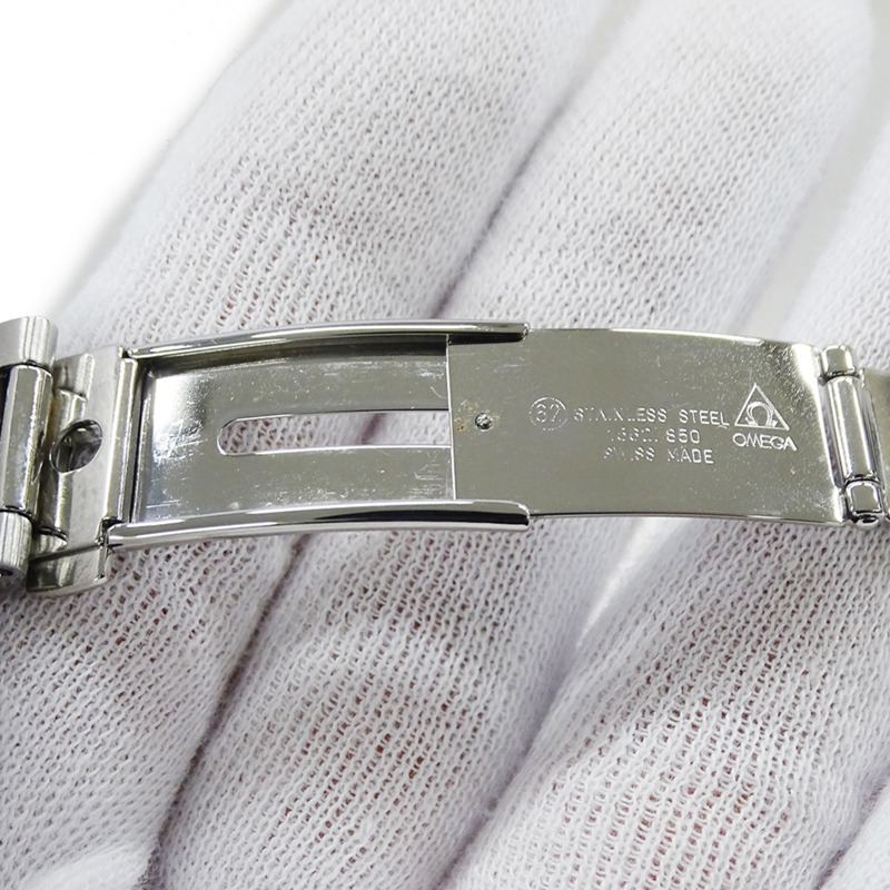 歐米茄超霸系列3513.30男士腕錶，日期顯示，計時功能，自動上鍊，不鏽鋼錶殼，銀色，拋光處理-3