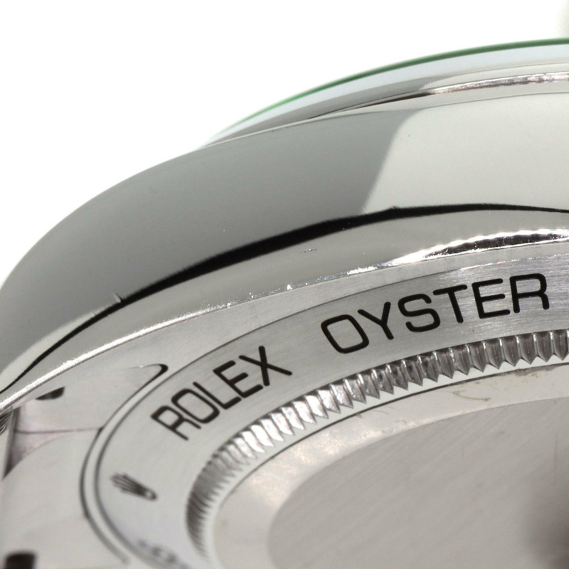 Rolex 116400GV Milgauss 男士不鏽鋼腕錶-17