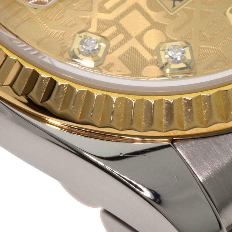 勞力士 116233G Datejust 10P 鑲鑽腕錶 不鏽鋼/SSx18K黃金 男款 ROLEX-17