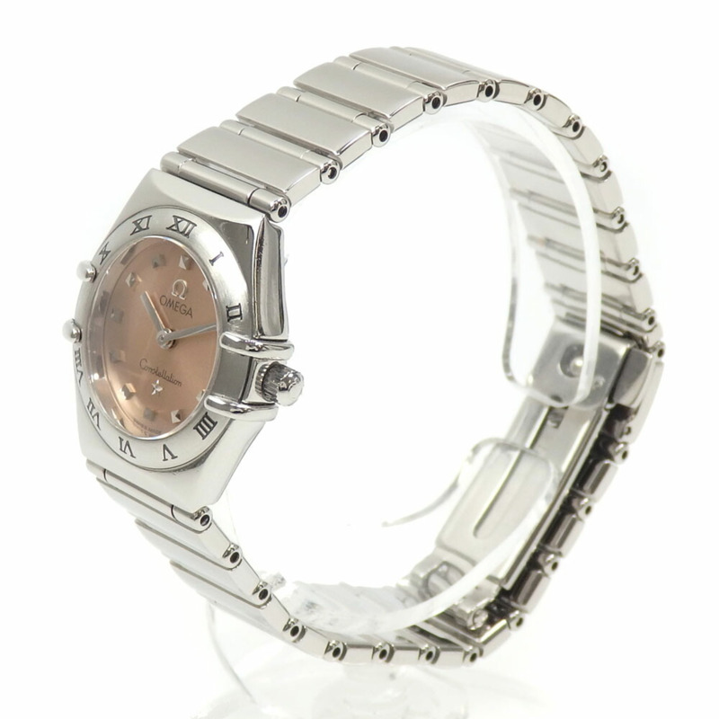 歐米茄星座系列女士石英錶,不鏽鋼材質,型號1561.61,電池供電-1