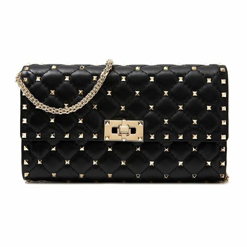 VALENTINO 限量版 B0137NAP 0NO 女士鏈條單肩包-1