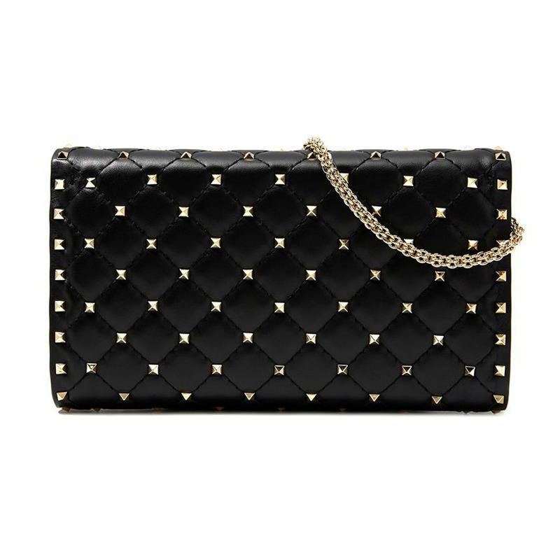 VALENTINO 限量版 B0137NAP 0NO 女士鏈條單肩包-4