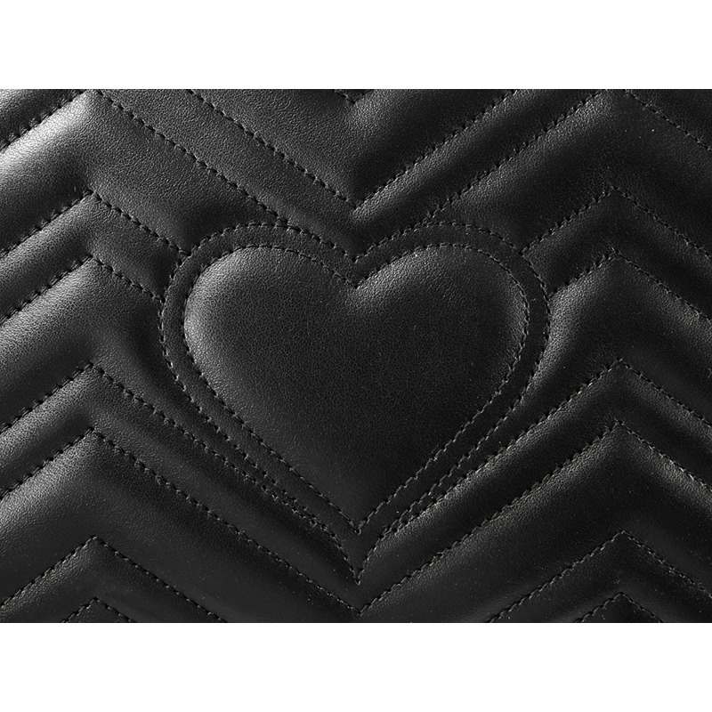 GUCCI GG Marmont Matelassé 中型單肩包-12