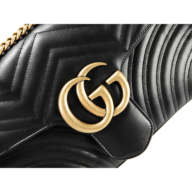 GUCCI GG Marmont Matelassé 中型單肩包-13