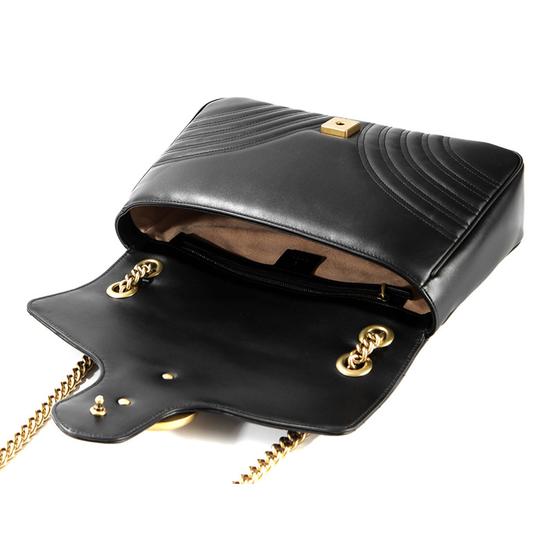 GUCCI GG Marmont Matelassé 中型單肩包-14