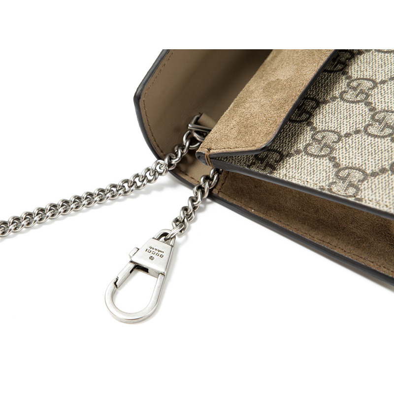 GUCCI GG Dionysus Supreme 女士斜背包 24FW (476432 KHNRN)-14