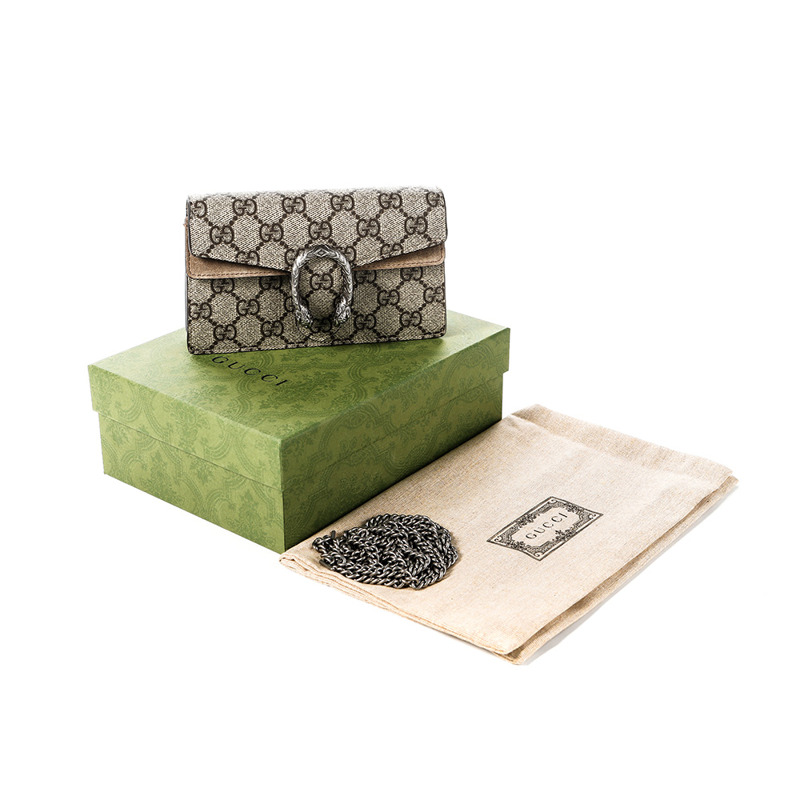 GUCCI GG Dionysus Supreme 女士斜背包 24FW (476432 KHNRN)-16